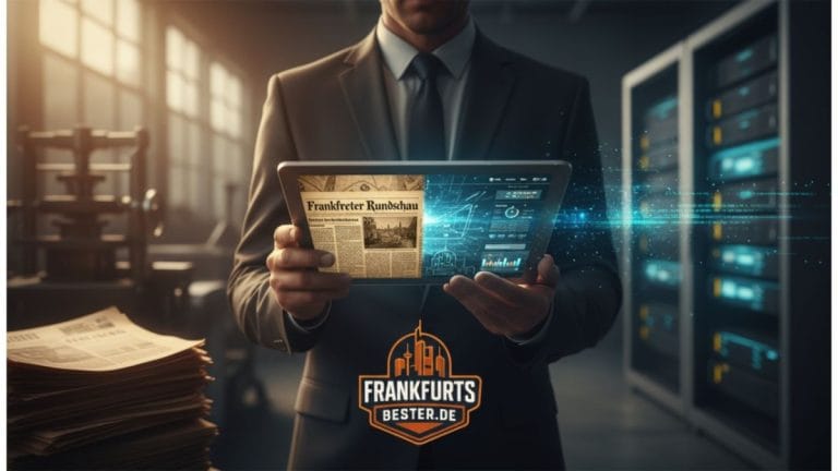 Die Frankfurter Rundschau: Ein Blick hinter die Kulissen der Mainmetropole