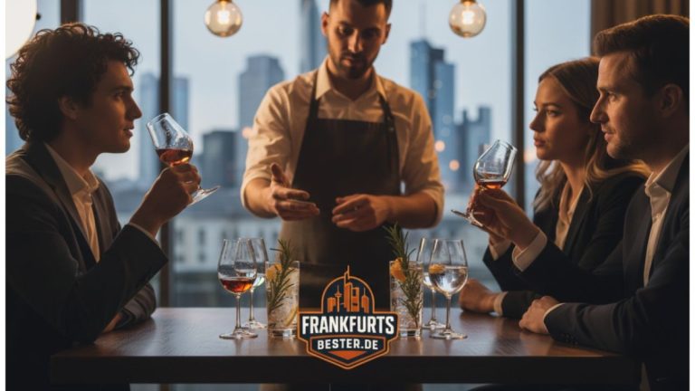 Ein Hoch auf den Genuss: Die neuesten Trends bei Whiskey- & Gin-Tastings in Frankfurt