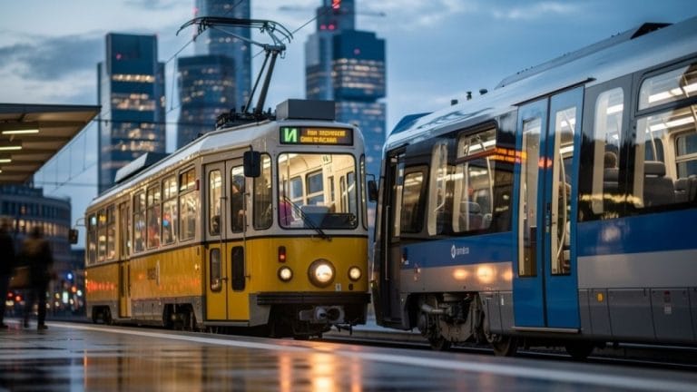 Von Pferdestärken zu High-Tech-Zügen: Die faszinierende Verkehrsgeschichte Frankfurts