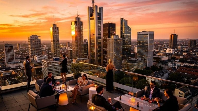 Frankfurts Cocktail-Himmel: Neuigkeiten zu Cocktaillounges mit Skylineblick