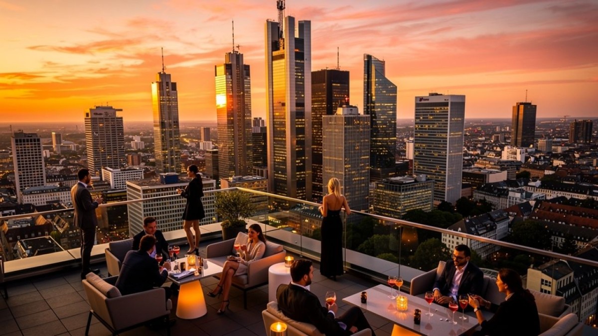 Frankfurts Cocktail-Himmel: Neuigkeiten zu Cocktaillounges mit Skylineblick