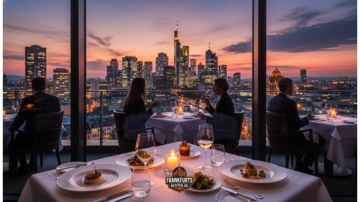 Frankfurts Skyline schmeckt am besten: Neuigkeiten zu Restaurants mit atemberaubendem Blick