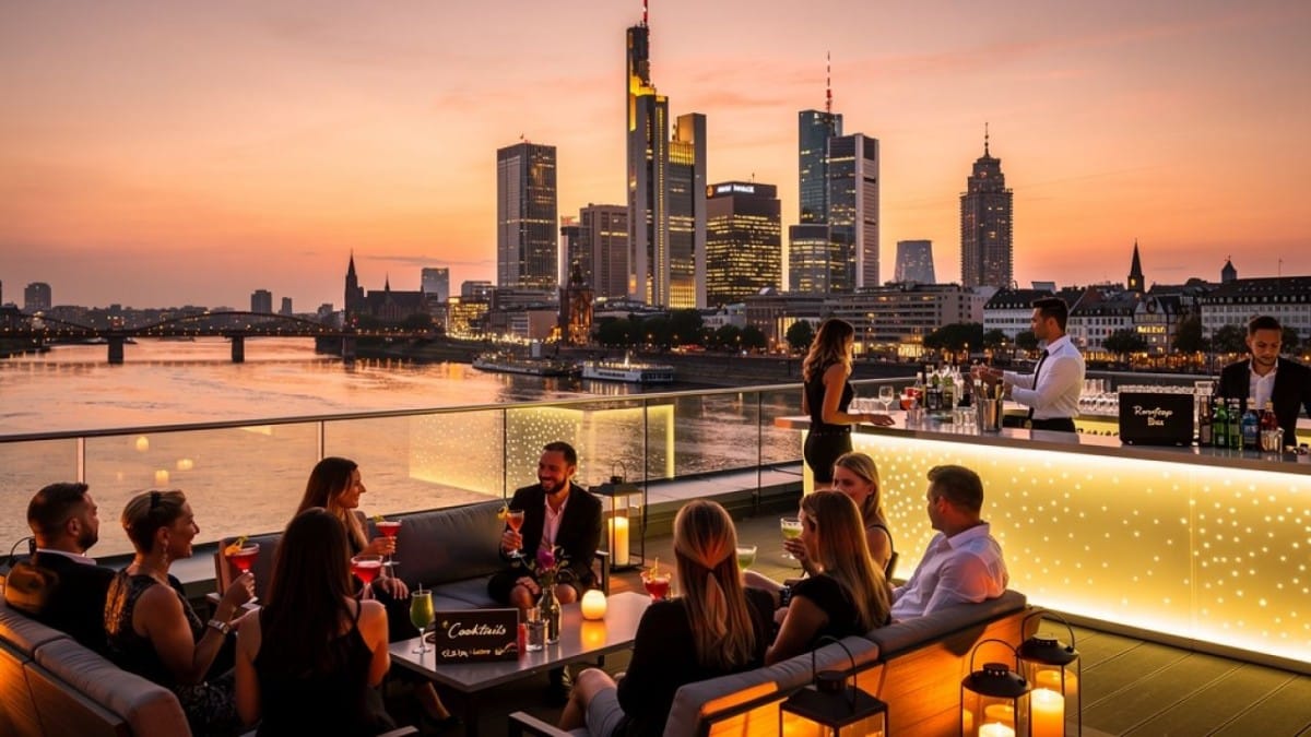 Rooftop-Bars Frankfurt: Deine neuesten Hotspots über den Dächern der Mainmetropole