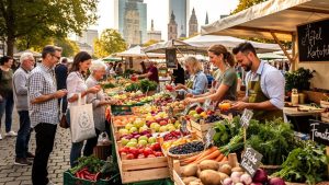 Frisch vom Feld auf deinen Teller: Das Neueste von Frankfurts BauernmÀrkten mit regionalen Produkten