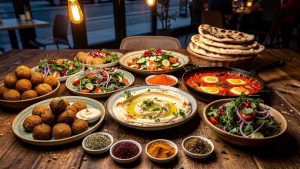 Israelische KĂŒche in der Innenstadt: Ein Fest fĂŒr die Sinne in Frankfurt