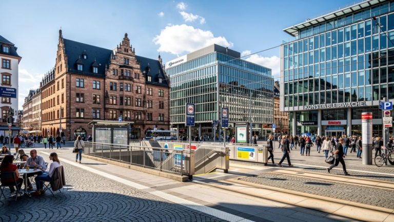 Konstablerwache & Hauptwache Historie: Frankfurts Herz im ewigen Wandel