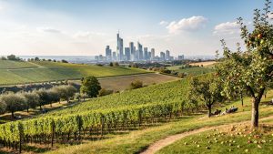 Lohrberg Frankfurt: Dein grĂŒnes HerzstĂŒck mit Wein, Ăpfeln und Skyline-Blick