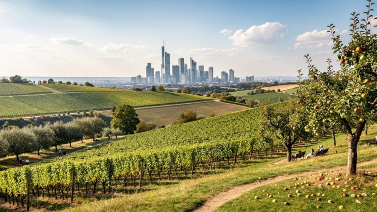 Lohrberg Frankfurt: Dein grünes Herzstück mit Wein, Äpfeln und Skyline-Blick