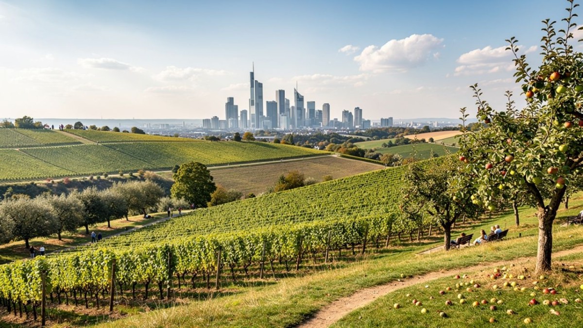 Lohrberg Frankfurt: Dein grünes Herzstück mit Wein, Äpfeln und Skyline-Blick