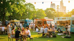 Streetfood im Sommerpark: Frankfurts Genuss-Oase neu entdeckt!