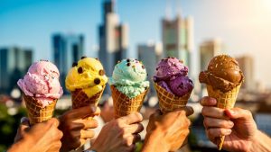 Frankfurts sĂŒĂe Versuchung: Neuigkeiten und Geheimtipps der besten Eisdielen