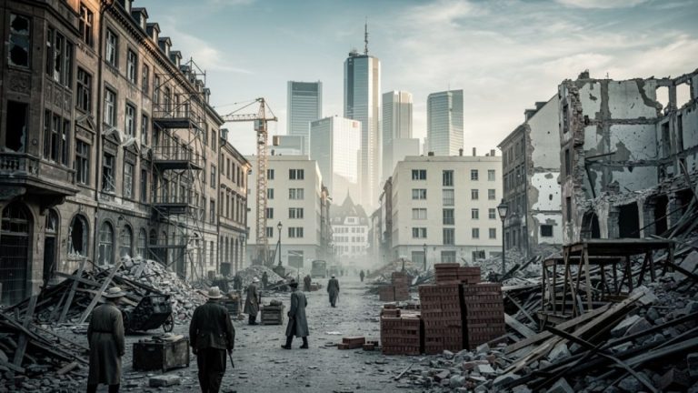 Frankfurts unbändiger Geist: Neuigkeiten zum Wiederaufbau nach dem Krieg