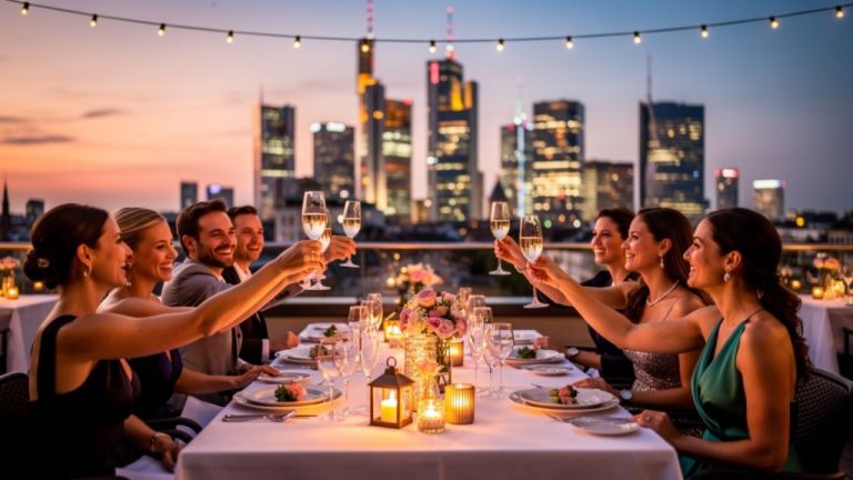 Geburtstagsdinner in der Skyline: Die neuesten Trends und unvergessliche Erlebnisse in Frankfurt