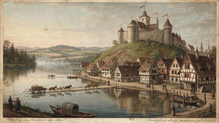 Die Wiege Mainhattans: Eine Zeitreise zur Gründung und frühen Entwicklung Frankfurts