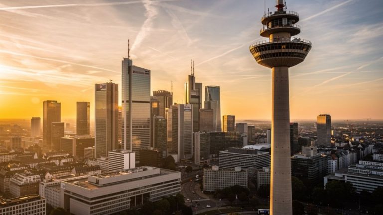 Ein Riese am Horizont: Die faszinierende Europaturm Geschichte in Frankfurt