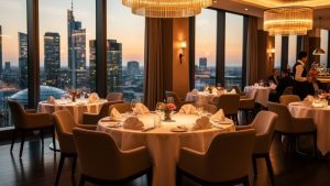 Gaumenfreuden mit Weitblick: Die besten Hotelrestaurants in Frankfurt