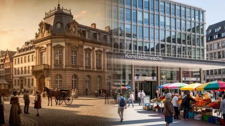 Konstablerwache & Hauptwache Historie: Eine Zeitreise durch Frankfurts pulsierendes Herz