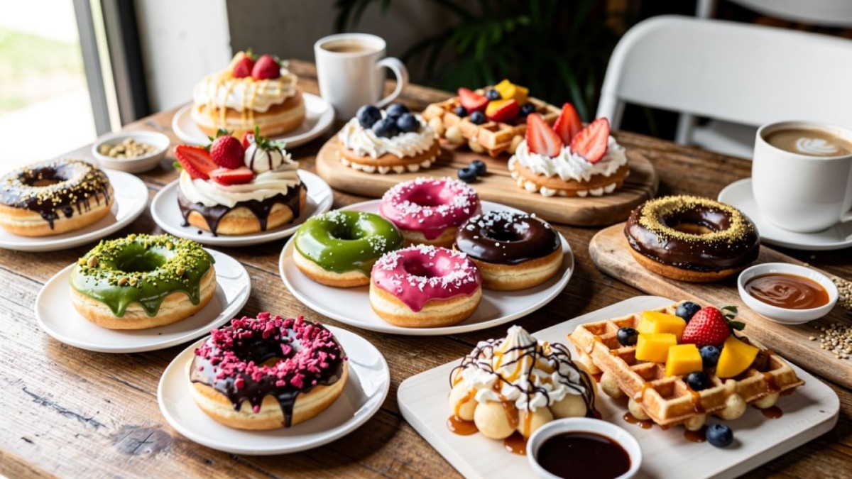 Süße Revolution: Die neuesten Donut- und Waffeltrends erobern Frankfurt!