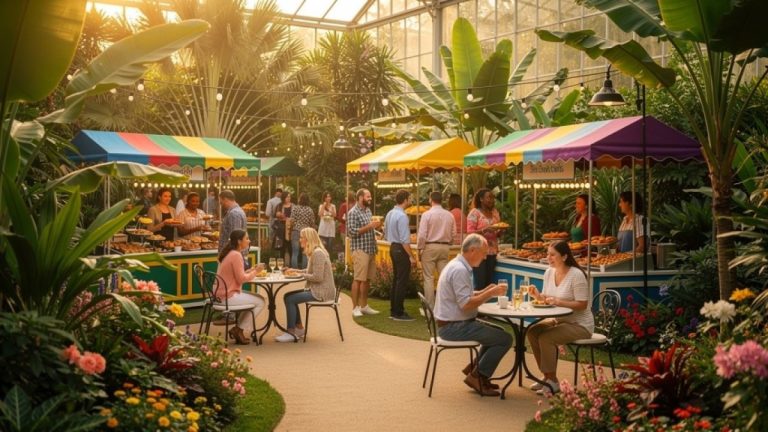 Gaumenfreuden im Grünen: Neuigkeiten zu Food Festivals im Palmengarten