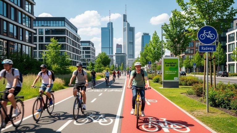 Frankfurts Radwege-Offensive: Mehr als nur Asphalt und zwei Räder