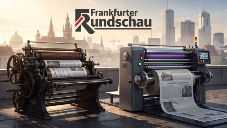 Die Frankfurter Rundschau: Ein Blick hinter die Kulissen der Mainmetropole