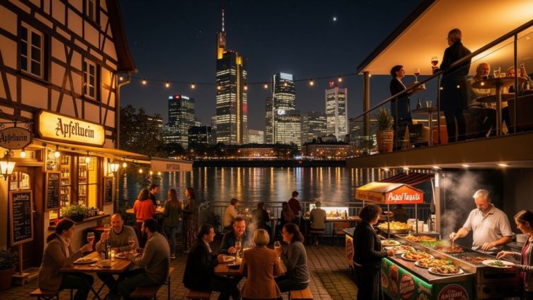 Kulinarisches Frankfurt bei Nacht: Deine Genussreise durch die Mainmetropole