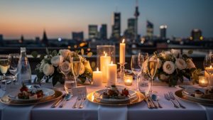 Hochzeitslocations mit Kulinarik: Die neuesten Trends für deinen großen Tag in Frankfurt