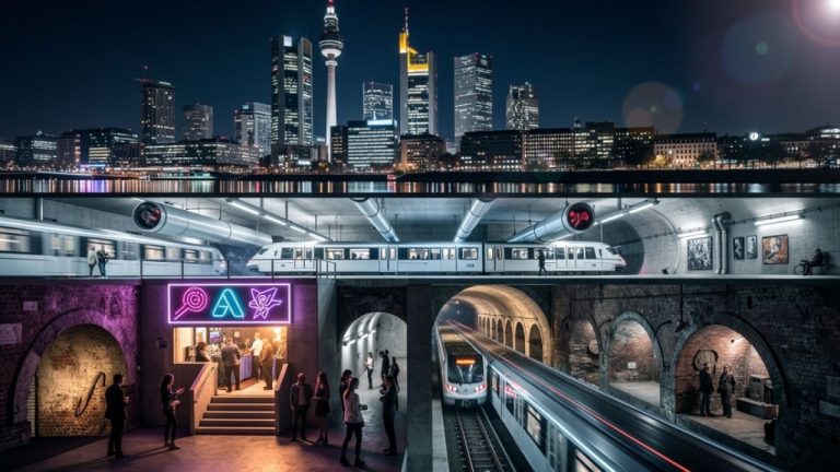 Tief unter der Skyline: Was sich im Untergrund Frankfurt tut