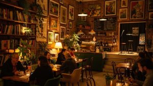 Mehr als nur Kaffee: Entdecke Frankfurts ‚Cafés mit Kunst & Kultur‘